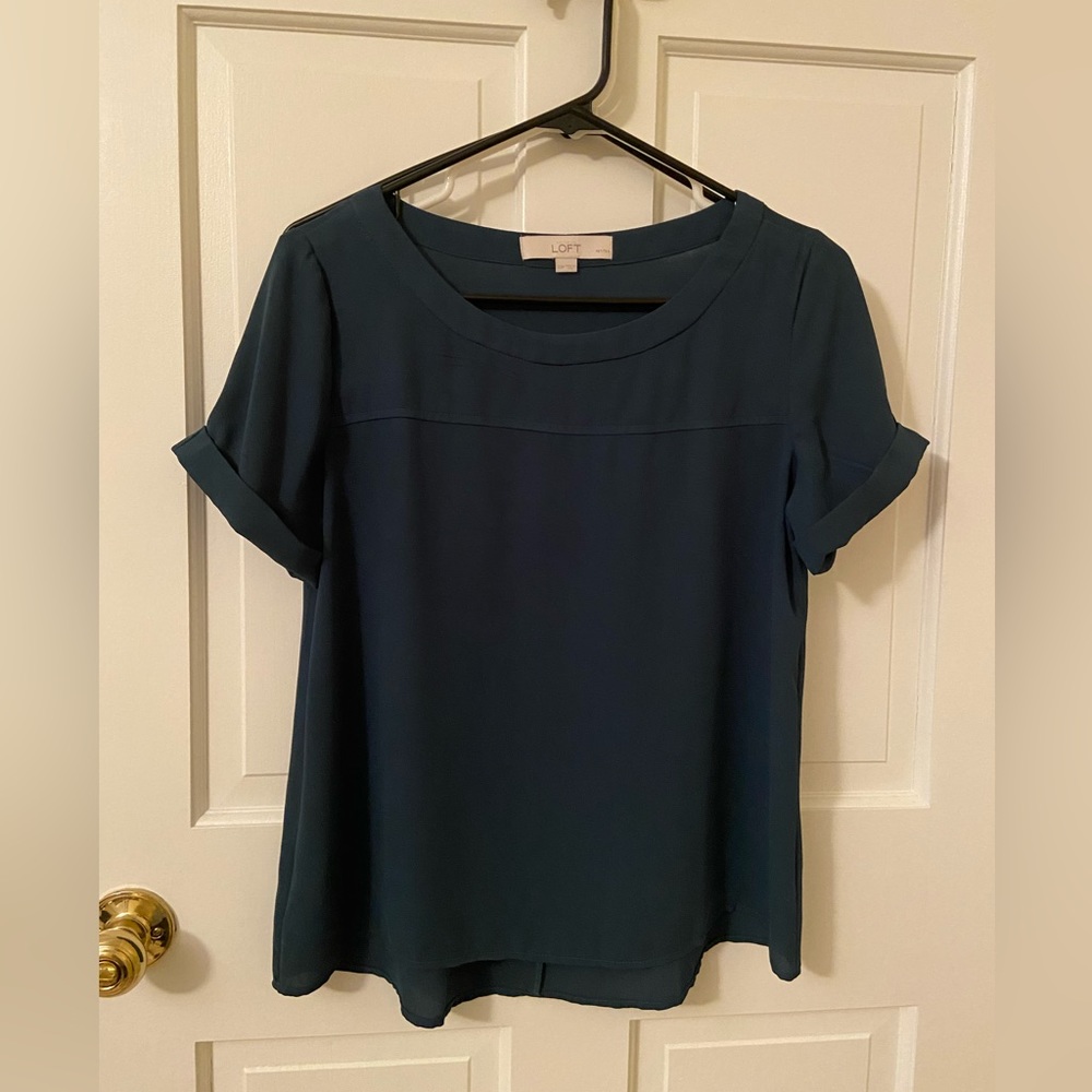 Loft green top XSP
